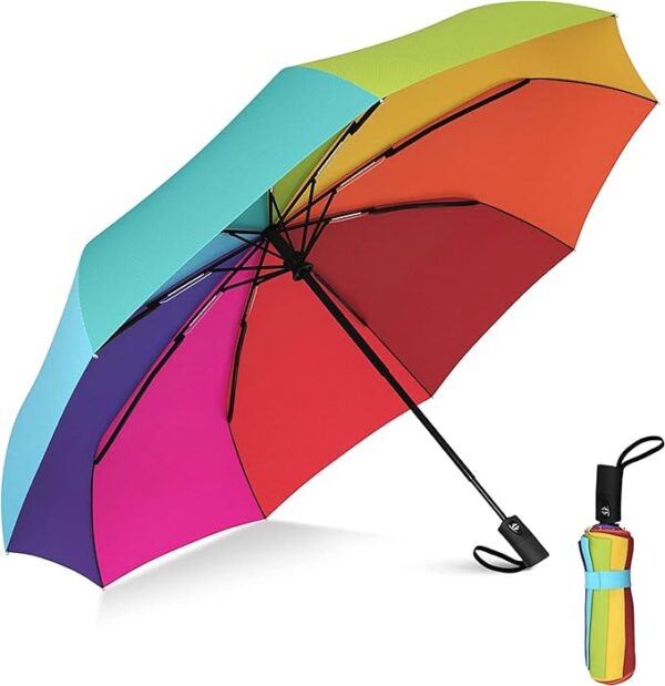 Veeharsh™|Rainbow umbrella |Automatic