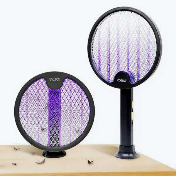 Mosquito Racket with UV Light, 2 in 1 Fly Swatter