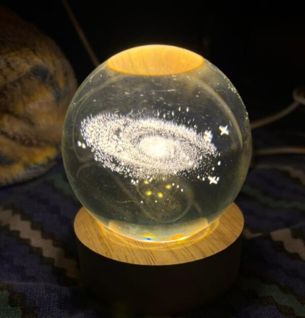 3D Crystal Galaxy Lamp - Image 2